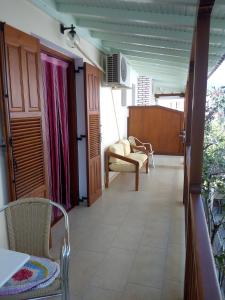 A balcony or terrace at Pansion Matoula