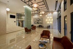 Posezení v ubytování ETER Hotel