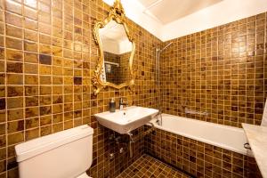 Koupelna v ubytování LAAX Homes - Casa Cannaretsch