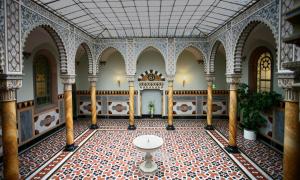 Posezení v ubytování Mokni's Palais Hotel & SPA