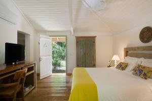 Cama ou camas em um quarto em Eco Resort Hotel Villa São Romão