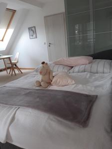 Postel nebo postele na pokoji v ubytování Residence Sarka