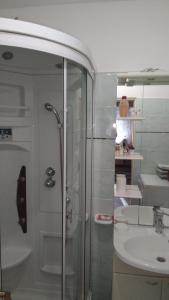 Koupelna v ubytování Apartman Dražice-Grobnik