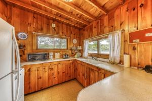 Köök või kööginurk majutusasutuses Basic Adirondack Camp