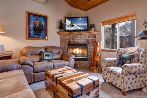 Χώρος καθιστικού στο Park City Getaway