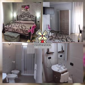 Ένα μπάνιο στο Bed&Breakfast La Primavera
