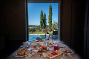 Možnosti raňajok pre hostí v ubytovaní Villa Barberino