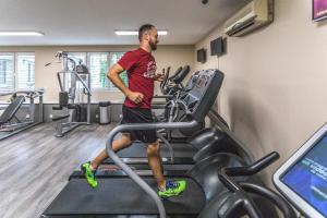 Spordikeskus ja/või sportimisvõimalused majutusasutuses Wellness Hotel Step - Czech Leading Hotels