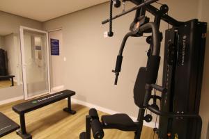 Fitness centrum a/nebo fitness zařízení v ubytování Hotel Bossa Nova Cabo Frio