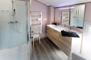 Koupelna v ubytování Appartement La Haute Preze & Golffrance