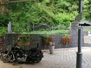 Vonkajšia záhrada v ubytovaní Parkhotel Forest
