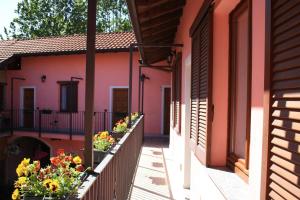 Un balcón o terraza de La Corte Albergo