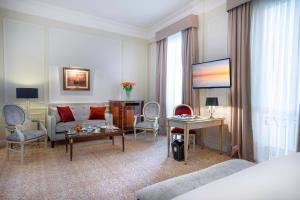 Uma área de estar em Alvear Palace Hotel - Leading Hotels of the World
