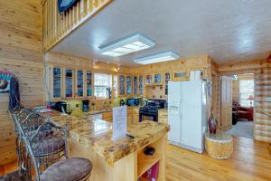 Zona de estar de Red Top Lodge