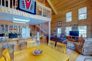 Zona de estar de Red Top Lodge