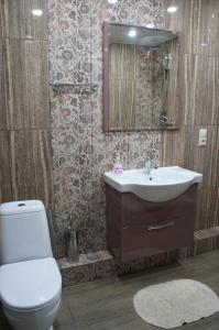 Kupaonica u objektu Guest House Volgograd