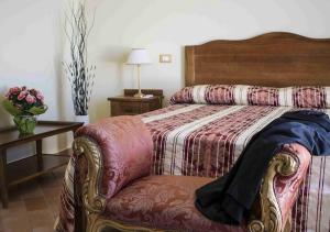 Postel nebo postele na pokoji v ubytování Hotel Baia