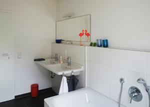 Ein Badezimmer in der Unterkunft Ferienhaus Badermatt