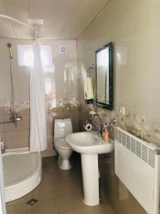 Ванная комната в Guest House Vivaushba