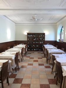 Restaurace v ubytování Albergo San Michele
