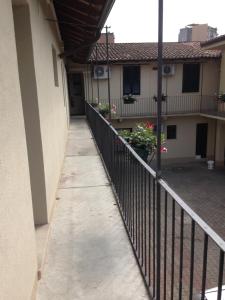 En balkong eller terrass på Albergo San Michele