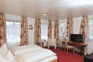 Krevet ili kreveti u jedinici u objektu Hotel Landgasthof Kranz