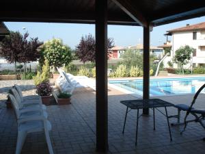 Bazén v ubytování Bed & Breakfast Ciancaleoni nebo v jeho okolí