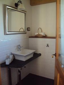 A bathroom at Casa Los Abetos