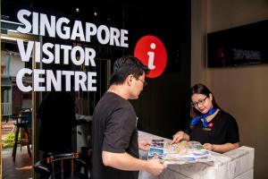Os clientes hospedados em CUBE Boutique Capsule Hotel at Kampong Glam