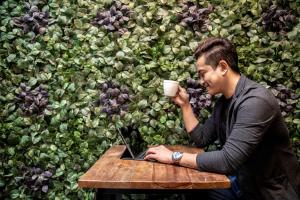 Os clientes hospedados em CUBE Boutique Capsule Hotel at Kampong Glam