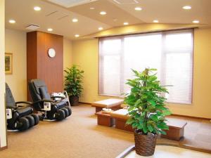 Fitness centrum a/nebo fitness zařízení v ubytování Hotel Route-Inn Dai-ni Ashikaga