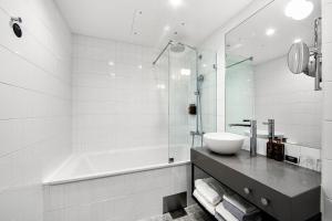 Koupelna v ubytování Clarion Hotel Oslo