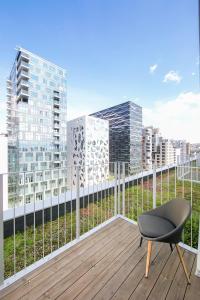 Balkón nebo terasa v ubytování Clarion Hotel Oslo