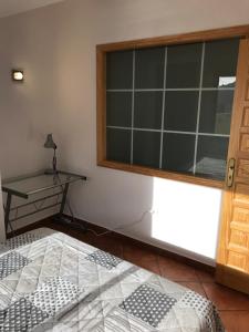 Postel nebo postele na pokoji v ubytování Apartamento amplio y tranquilo con vistas