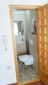 Koupelna v ubytování Apartamento amplio y tranquilo con vistas