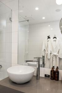 Koupelna v ubytování Clarion Hotel Oslo