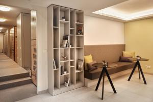 Posezení v ubytování H+ Hotel Wien + 37 fotografií
