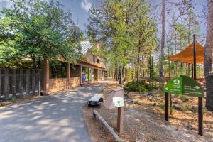 a building with a sign in front of it at Circle 4 Ranch 31 | Discover Sunriver in Sunriver