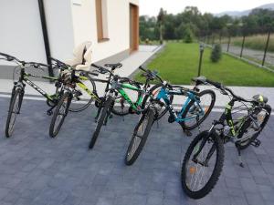 Jazda na bicykli v okolí ubytovania Apartamenty Górskie Widoki koło Szczyrku