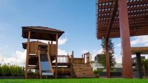 Bygningen som lejligheden ligger i