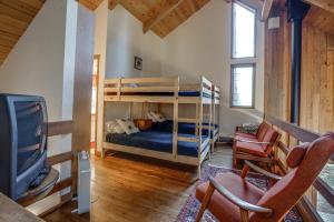 Letto o letti in una camera di Big Meadow View