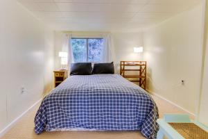 Säng eller sängar i ett rum på Ridge Path Cottage