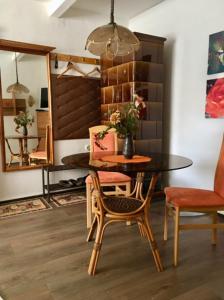 Χώρος καθιστικού στο Ferienwohnung Nehrettig