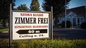 Certifikát, ocenenie alebo iný dokument vystavený v ubytovaní Czinger Vendégszobák