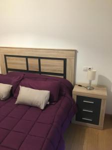 Posteľ alebo postele v izbe v ubytovaní Apartamento Reino de Nájera