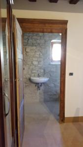 Koupelna v ubytování B&B Marcantonio Country House