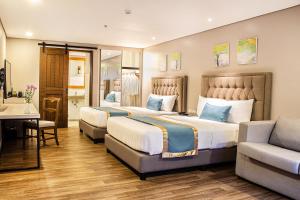 Posezení v ubytování Royale Parc Hotel Tagaytay