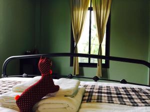 Postel nebo postele na pokoji v ubytování Talardkao Balcony Krabi