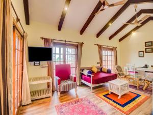 Et tv og/eller underholdning på La Papa Resort