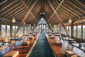 Restaurace v ubytování Kuwarasan A Pramana Experience